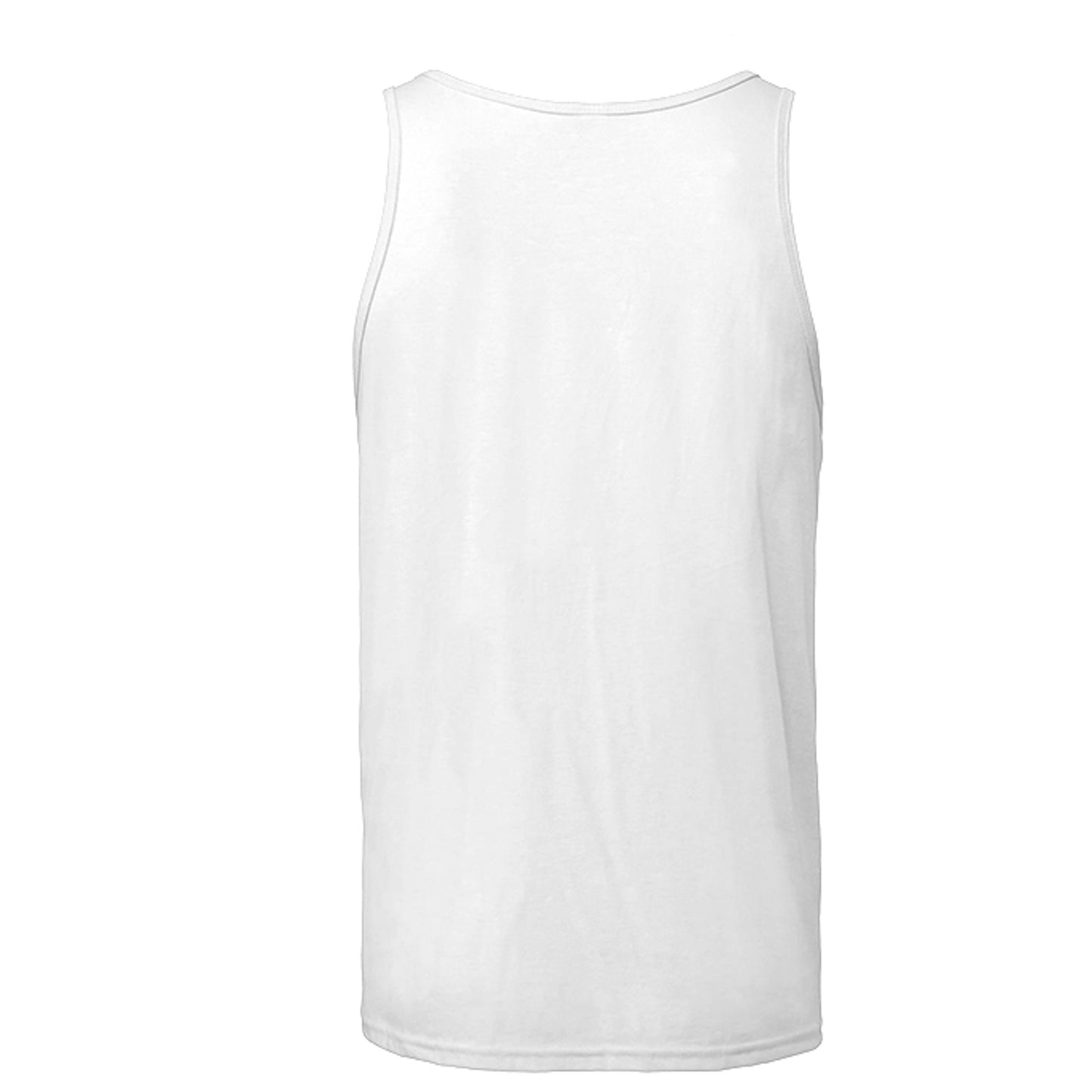Solid White Triblend - 3480CVC - BACK