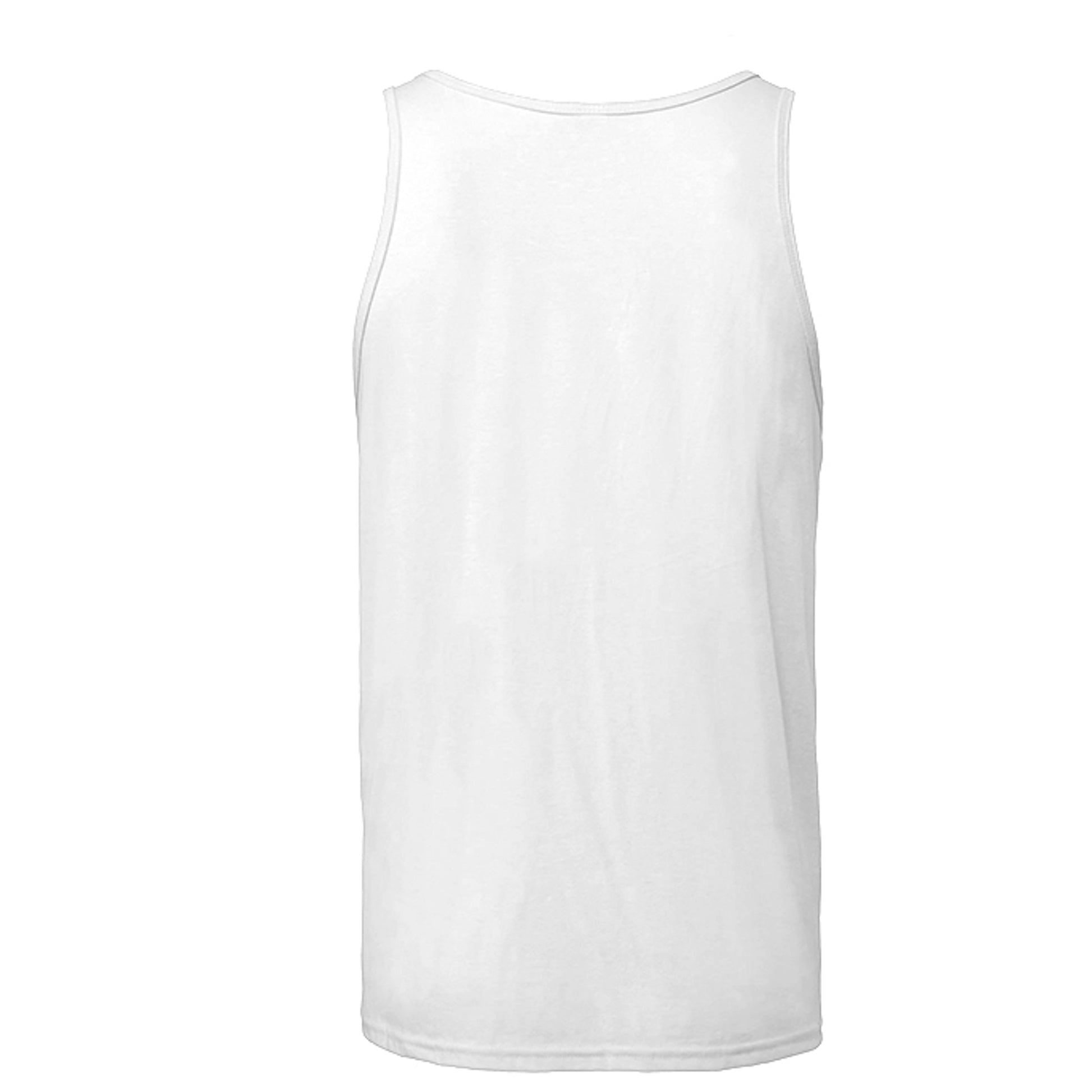Solid White Triblend - 3480CVC - BACK